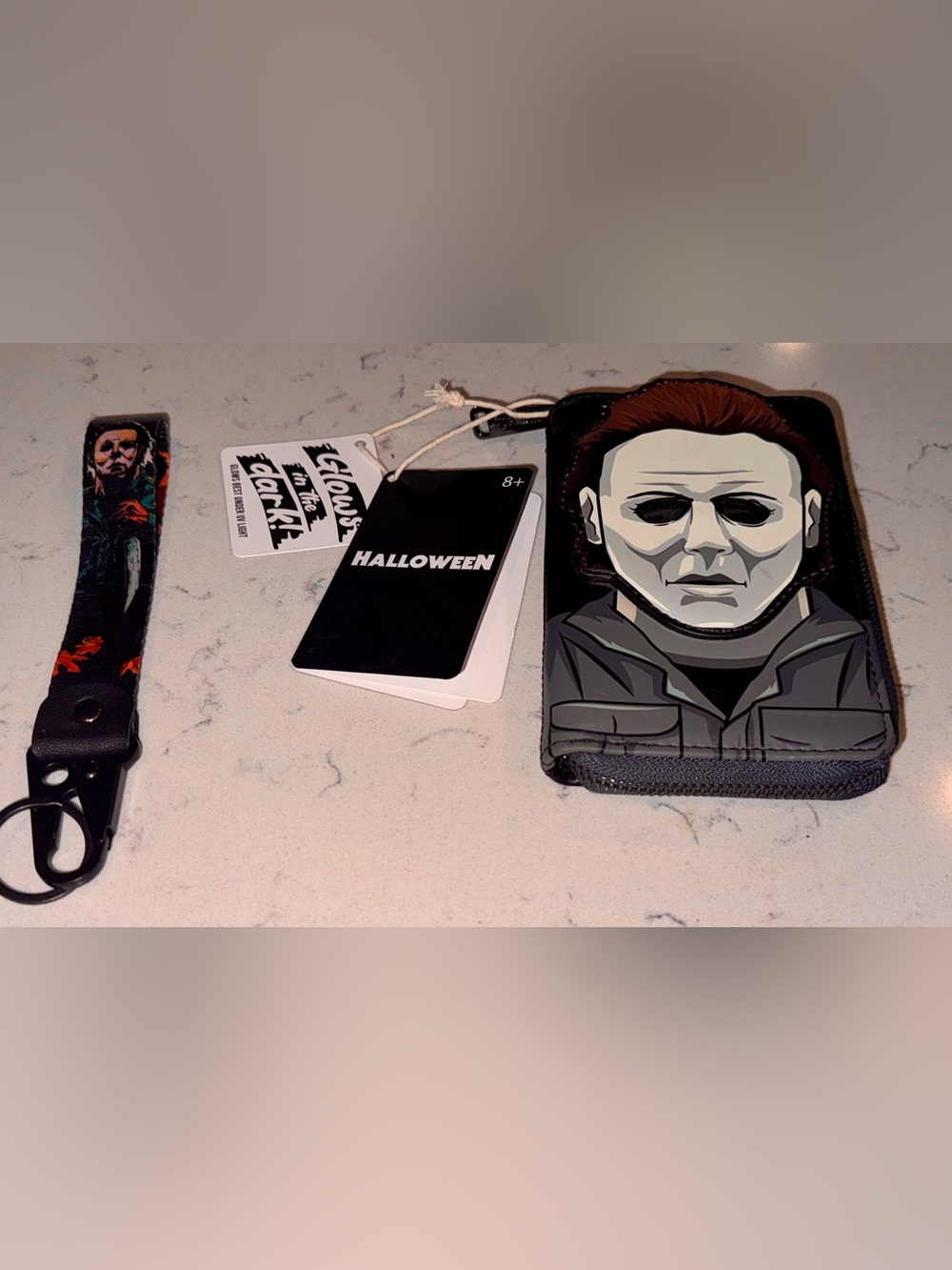 Loungefly Halloween Michael Myers Zip-Around Wallet - Extra BONUS keychain